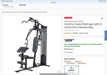 Centr by Inspire Fitness Multi-Gym