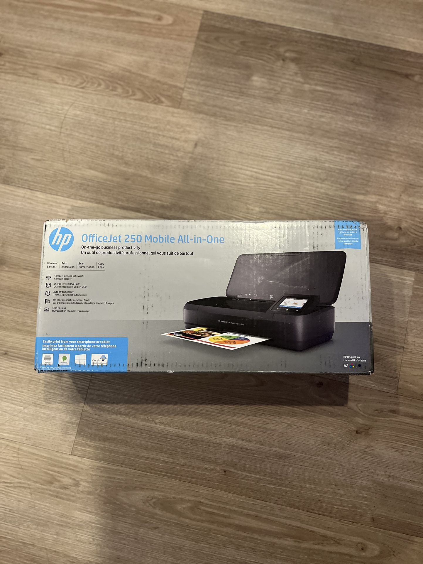 officejet 250 mobil all in one printer