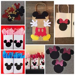 Mickey and Minnie gift bags