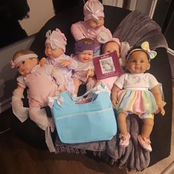 Variety of beautiful, collectible, baby dolls.
New
Every second feels like