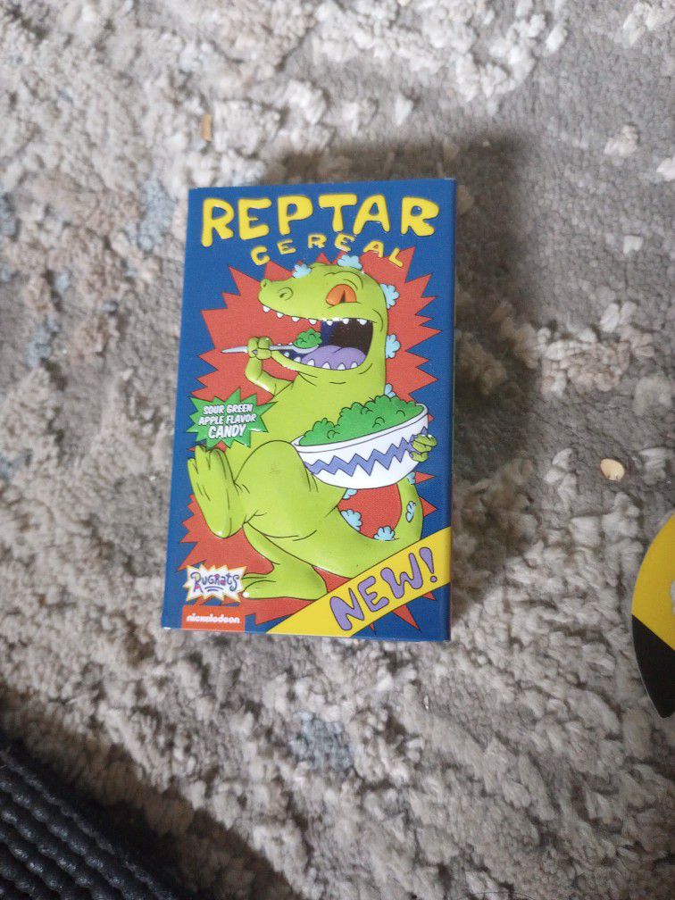 Nickelodeon Rugrats  Reptar Cereal Mint Box
