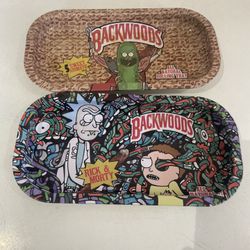 Rick and Morty trays