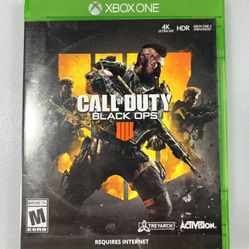 Call of Duty Black Ops 4 Microsoft Xbox One Disc & Case Tested