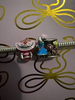 Alice and Wonderland Disney Pandora charm