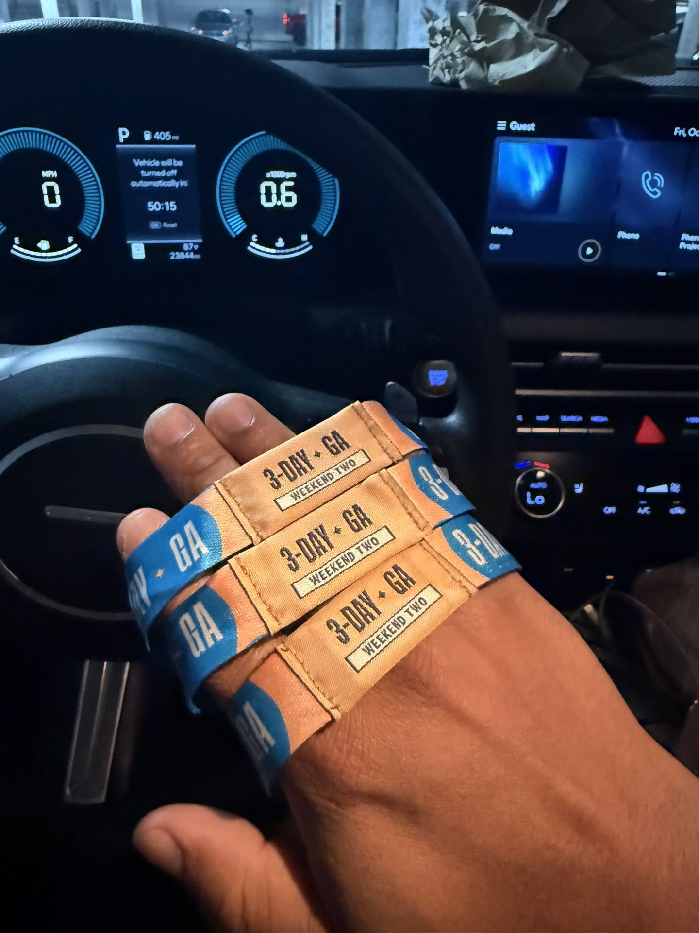 Austin City limits ACL 2025 (WEEKEND 2)3-Day Wristband-$500 EACH- UNREGISTERED