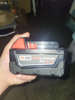 Milwaukee XC 5.0 Batteries