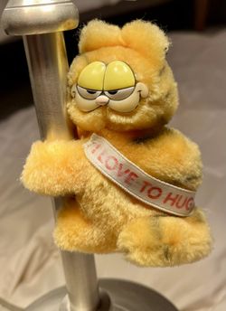 Garfield Clip On Vintage Plush