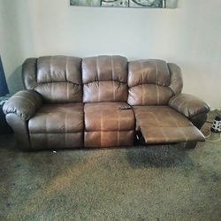 Sofa and love seat