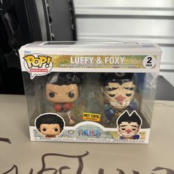 Luffy & Foxy Funko Pop
