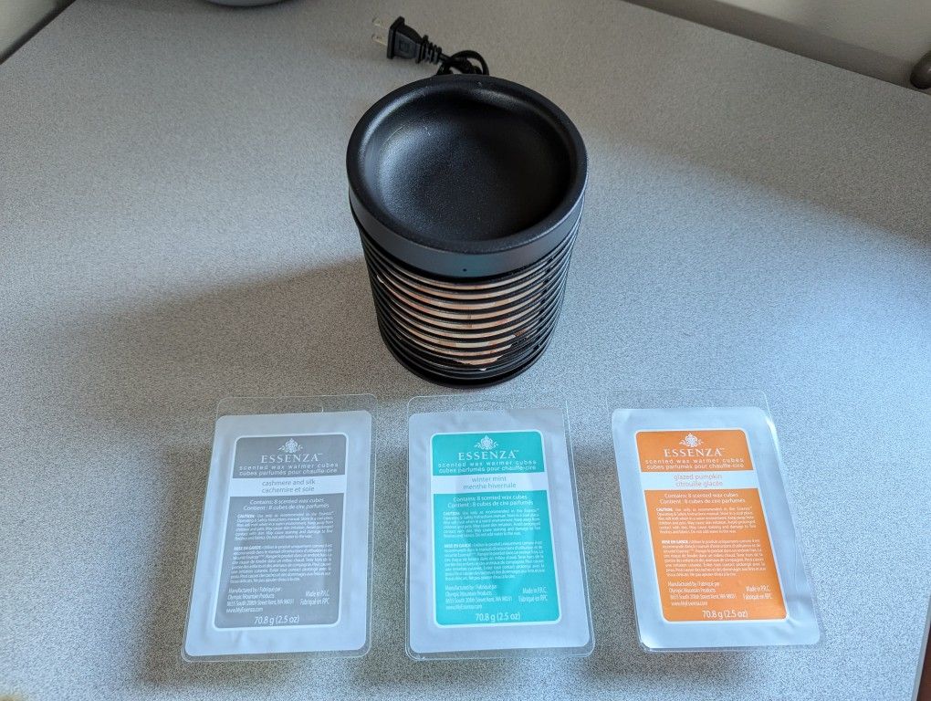 Essenza Wax Warmer with Himalayan Salt Crystals