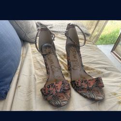 Sam Edelman Size 8 Floral Sandals New