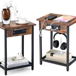 Brand New Unassembled Set Of 2 Charging Station 