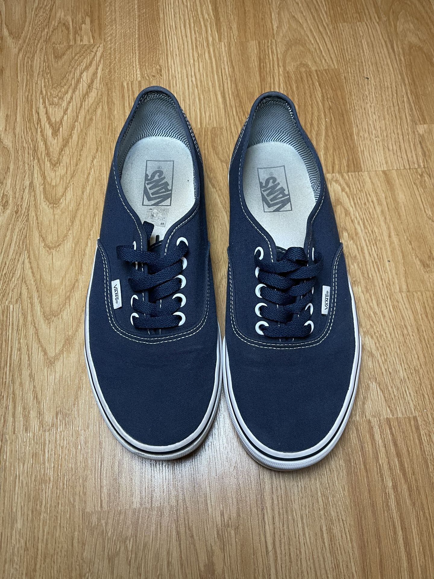 Vans navy blue size 10