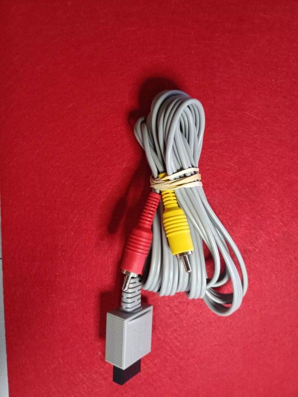 Original OEM Nintendo Wii & Wii U Av Cable