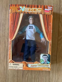 N SYNC  TOYS. JUSTIN TIMBERLAKE. DOLL