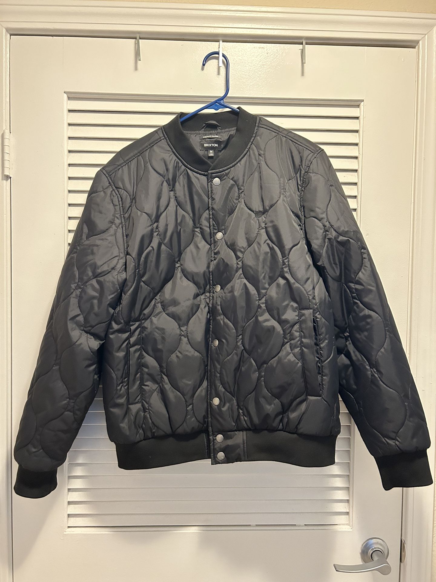 Brixton Dillinger Quilted Bomber Jacket 