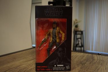 Star Wars Force Awakens Black Series Finn (jakku)