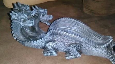 3 headed dragon incense holder {brand new}