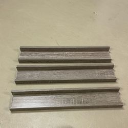 3 Floating Picture Ledges 24 Inches Long Each