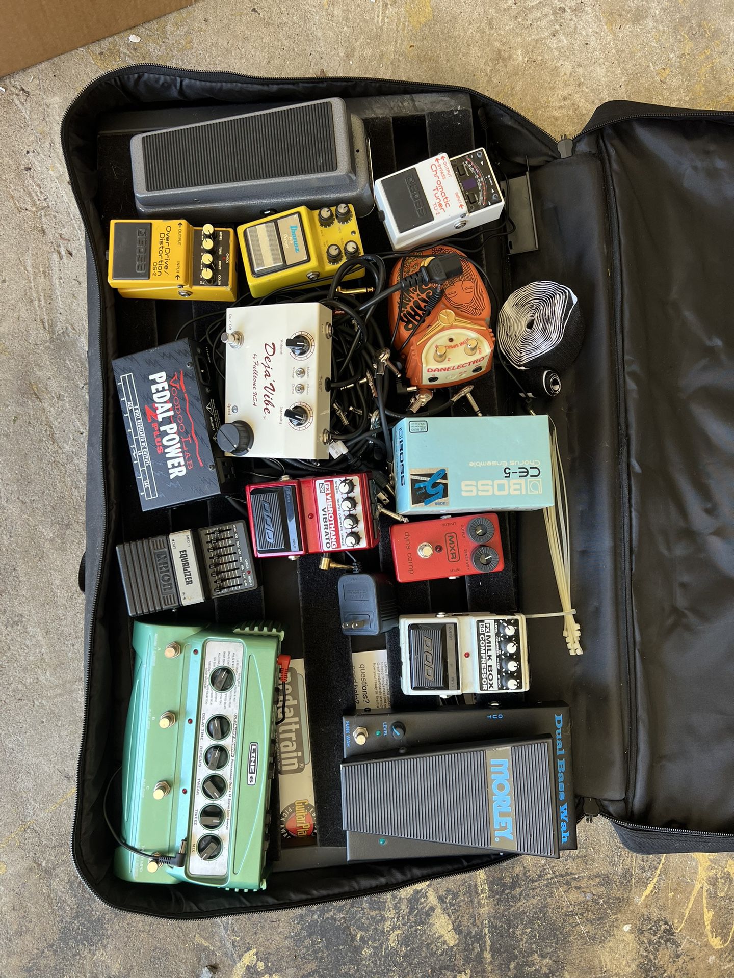 Lots of Different Pedals