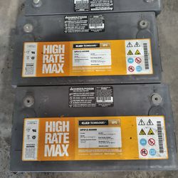 AGM batteries: music, solar, marine