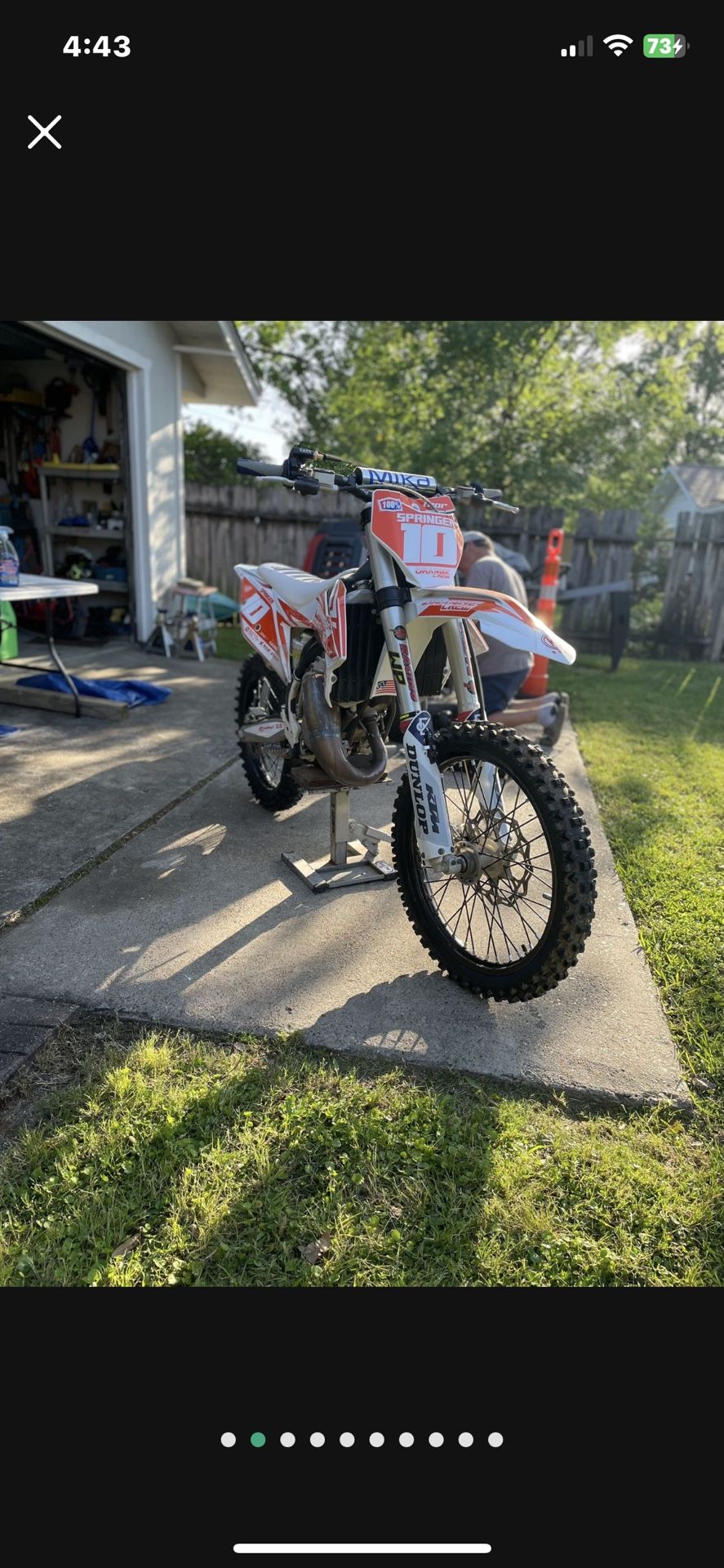 KTM 125 2021 / Fresh, Ready To Ride-Race