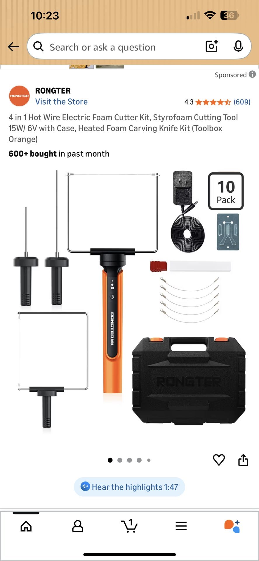 Hot Wire Foam Cutter