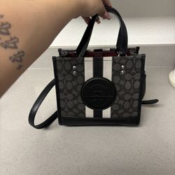 Mini coach tote bag 