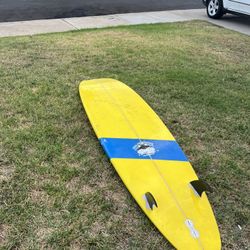 Frog house 7’4 Surfboard 