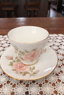 Vintage teacup and saucer. Made in England