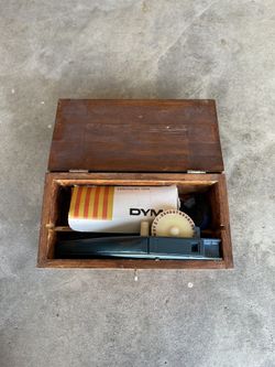 Embossing Dymo M14 Label Maker with tape