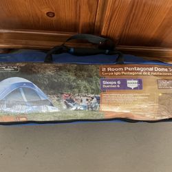 Ozark Trail 2 Room Pentagonal Dome Tent