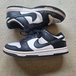 Nike Dunk Low Retro White Black Panda kids size 5.5