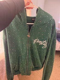 Prestige Diamond Zip Up Hoodie