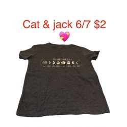 Cat And Jack T-shirt Great Condition For Boys Size 6/7 💖💖💖b70