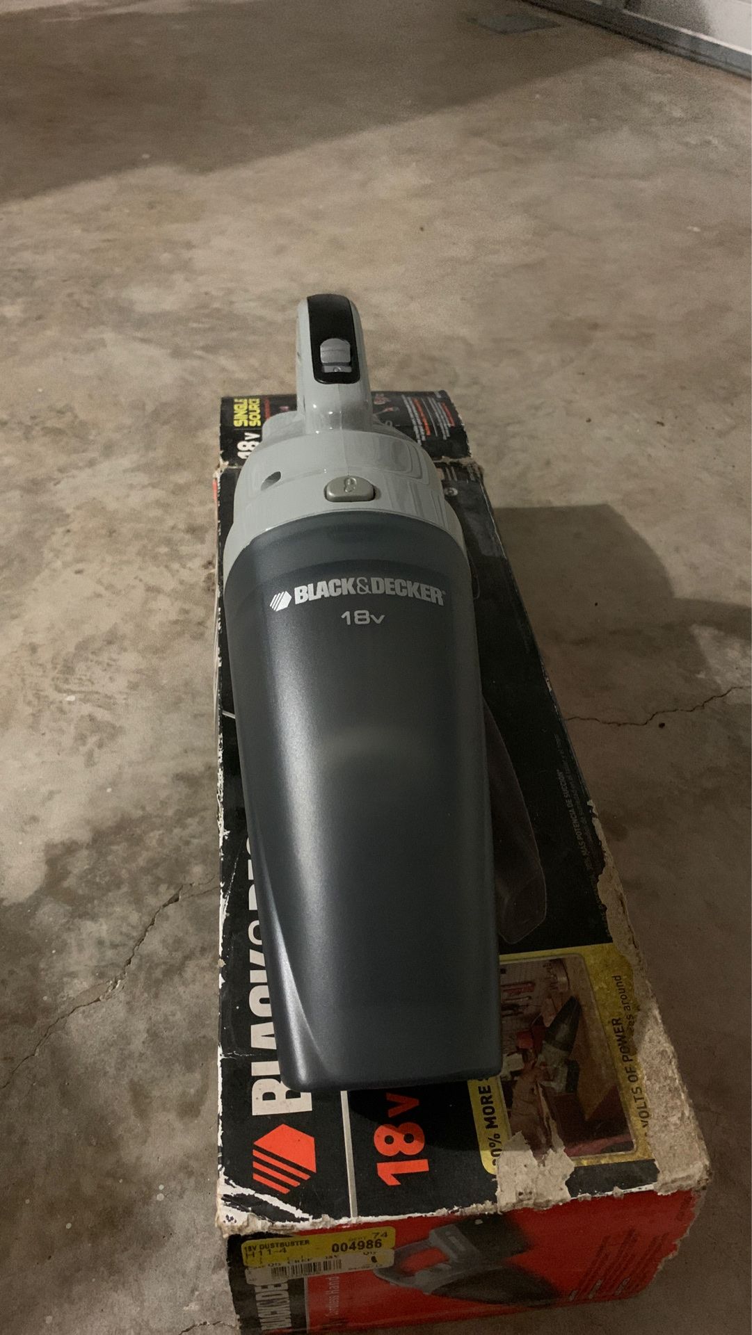 Cordless Hand Vac 18 V