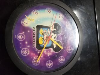 Disney Channel Mickey Mouse Clock