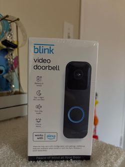 Blink video doorbell