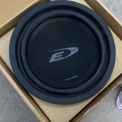 Alpine Subwoofer 10”
