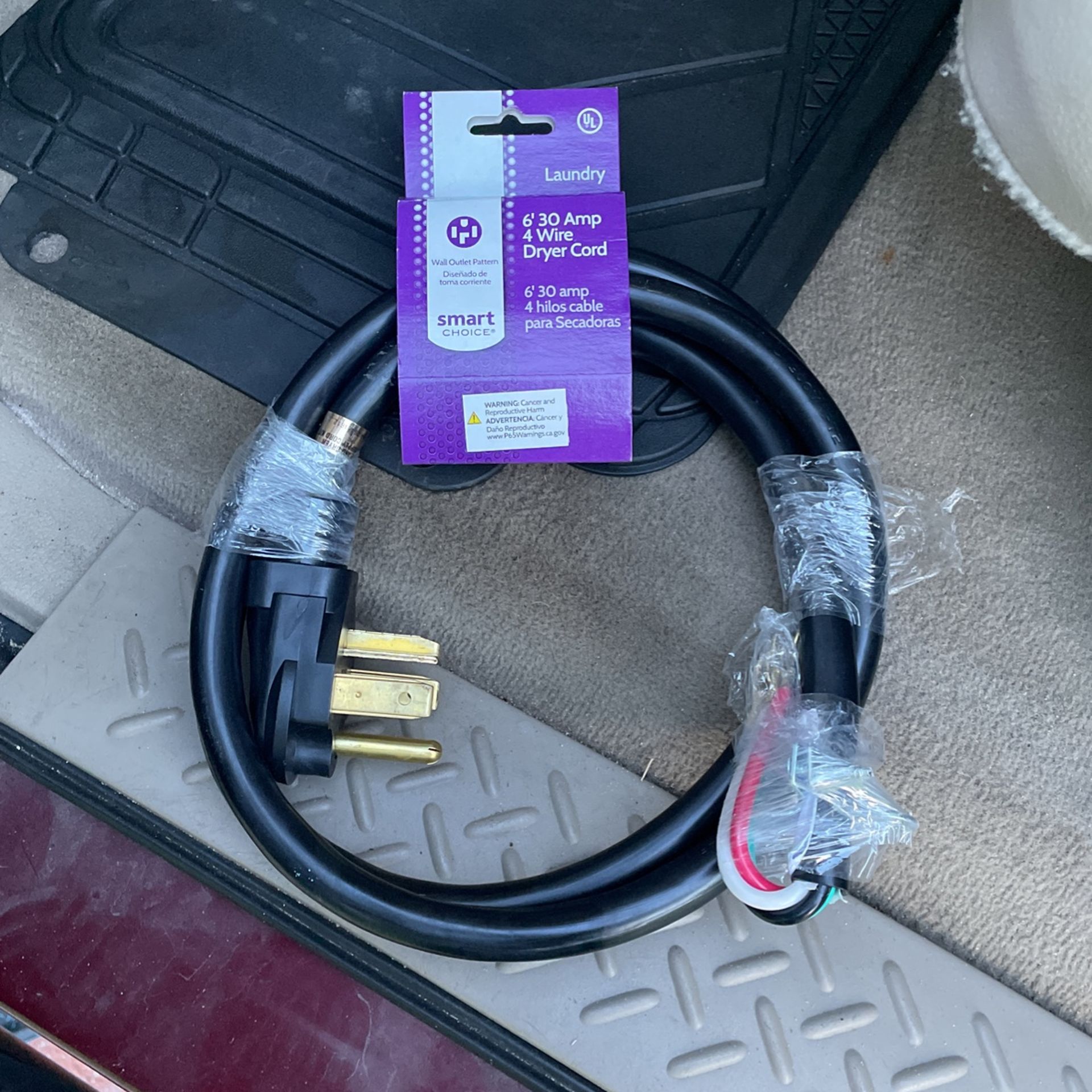 Brand New Dryer Cord