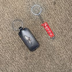 Supreme and Bentley Keychains