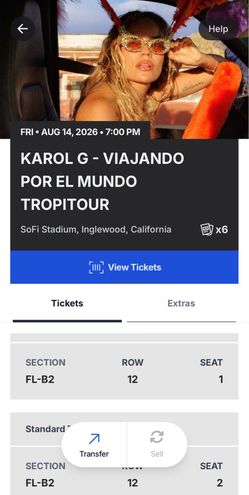 Karol G  VIAJANDO POR EL MUNDO TROPITOUR Friday August 14th
