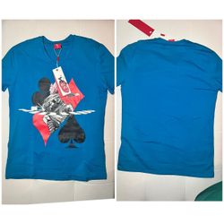BiBi Sama Japanese anime inspired v neck t shirt size medium   