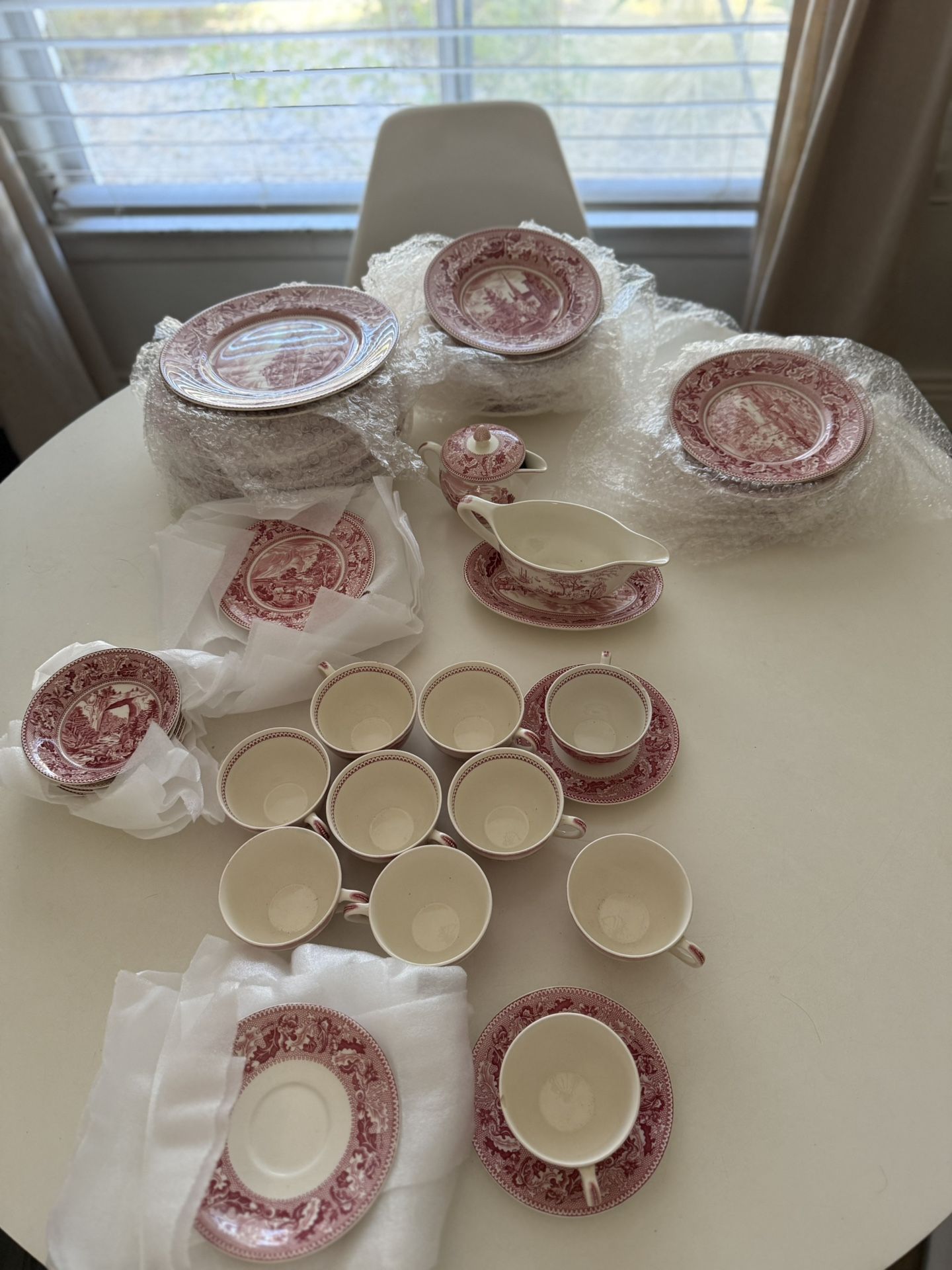Johnson Brothers China Collection (Red)