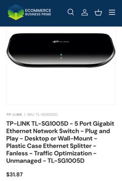 5-Port Gigabit Switch