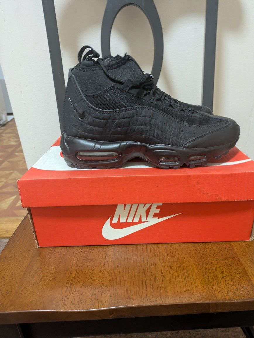 Nike Air Max 95 Sneaker Boot Triple Black 7