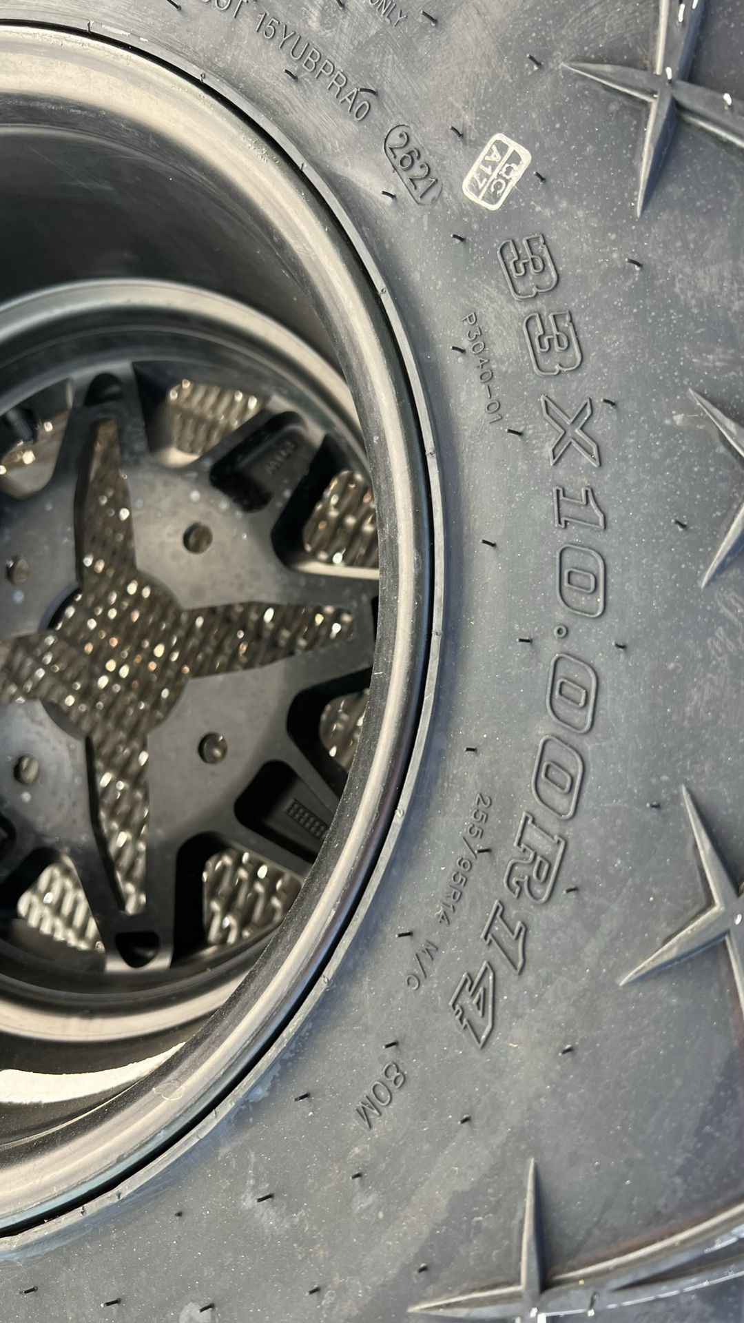 TERRABITE TUSK 33x10x14 UTV Side By Side Wheel And Tire