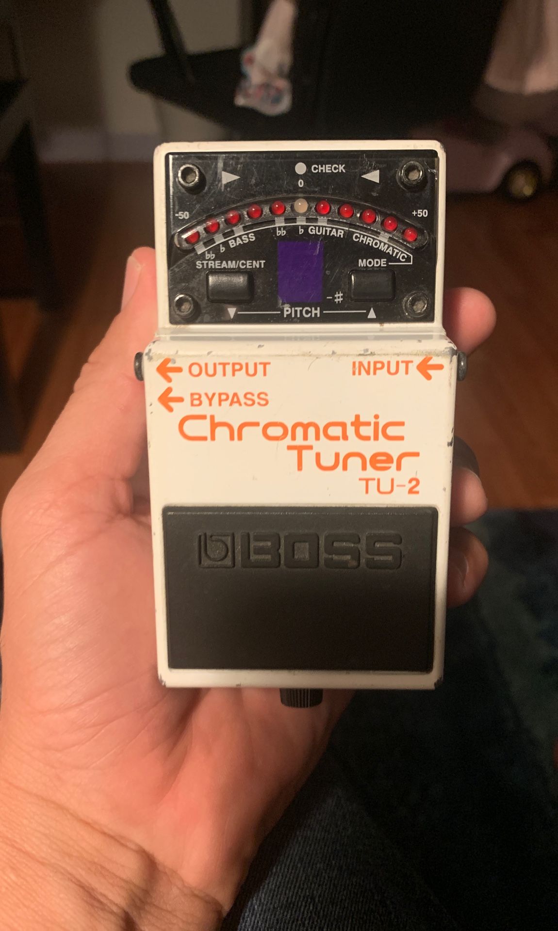 Boss chromatic tuner