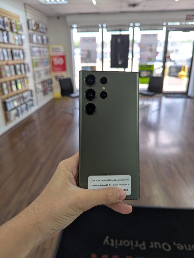 Samsung S23 Ultra Unlocked 256gb $99 Down