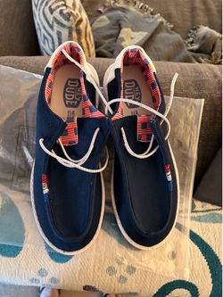 Hey dude America deck shoes